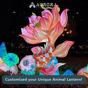 Chinese Golden Fish Lantern Manufacturer