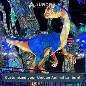 Zoo's Gaint Lantern Festival Supplier Dinosaur