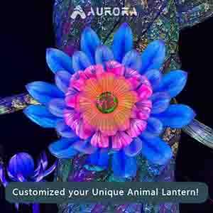 Fantasy Plants Lanterns for Botanical Garden Lantern