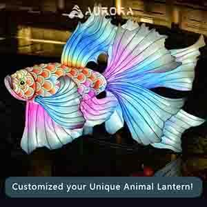 Goldfish Lantern for Japanese Resturant Decoraion