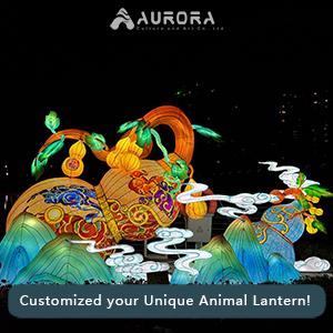 Gourd lanterns, plant decorative lights, festive colored lights, beautiful decoration