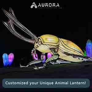 Insect Lantern Exhibition for Christmas Lighting Events