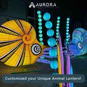 Marine Park lanterns for Conch Lighting Group Garden