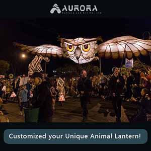 Performance Lantern Props for Parade