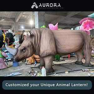 Large outdoor christmas lanterns for Rhino
