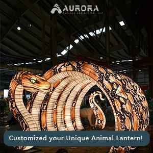 Snake Lantern Aisle Design For 2025 Newest Animal Lantern
