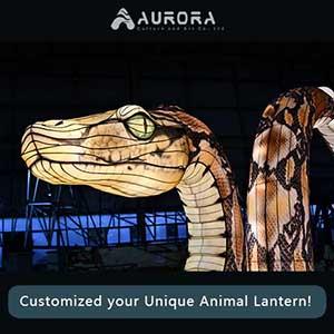Realistic Animal Lantern for Snake